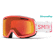 Smith Riot ChromaPop Goggles Women's, Sunburst Zen/ChromaPop Everyday Red Mirror, Asian Fit RO2CPEZEN18-GA