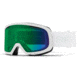 Smith Riot Snow Goggles - Womens, White Stratus, Chromapop Everyday Green Mirror Lens, RO2CPGWHS19