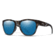 Smith Rockaway Sunglasses, Sky Tortoise Frame, ChromaPop Glass Polarized Blue Mirror Lens, 204316JBW52QG