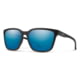 Smith Optics Shoutout Sunglasses, Matte Black Frame, ChromaPop Polarized Blue Mirror Lens, 20230200357QG