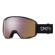 Smith Preview Snow Goggle, Black Frame, ChromaPop Everyday Rose Gold Mirror Lens, M004500JX99M5