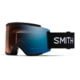 Smith Squad XL Snow Goggle, Black Frame, ChromaPop Pro Photochromic Blue Mirror Lens, M006752QJ994L