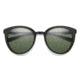 Smith Somerset Sunglasses, Matte Black Frame, ChromaPop Polarized Gray Green Lens, 20367300353L7