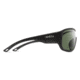Smith Spinner Sunglasses, Matte Black Frame, ChromaPop Polarized Grey Green Lens, 20498100399L7