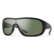 Smith Spinner Sunglasses, Matte Black Frame, ChromaPop Polarized Grey Green Lens, 20498100399L7