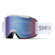 Smith Squad Goggle-White-Blue Sensor Mirror
