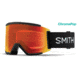 Smith Squad XL Goggle - Mens, Black Frame, ChromaPop Everyday Red Mirror Lens, One Size, SQX2CPEBK19