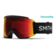 Smith Squad XL Goggle - Mens, Black Frame, ChromaPop Sun Red Mirror Lens, One Size, SQX2CPRBK19