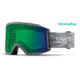 Smith Squad XL Goggle - Mens, Cloud Grey Frame, ChromaPop Everyday Green Mirror , One Size, SQX2CPGCLD19