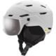 Smith Survey MIPS Helmet, Matte White/ChromaPop Sun Platinum Mirror, Small, E005300AQ5155