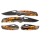 Smith &amp; Wesson Ot 2-tone Camo Clip Folding Knives, Stainless Steel, Snowblind Camo, 1085931