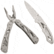 Smith &amp; Wesson SW &amp; Tool Combo Folding Knives, 2.75 in, 7CR17MOV Stainless Steel, Drop Point, Stainless, 1085961