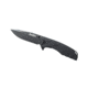 Smiths BattlePlan Folding Knife, 3.35in, 420 Stainless Steel, Black Stonewash, Drop Point Blade, G10 Handle, Black, SP-50994