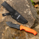 Smiths Edgesport Fixed Blade Gut Hook Knife, 4 in, Blaze Orange, 51236