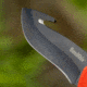 Smiths Edgesport Fixed Blade Gut Hook Knife, 4 in, Blaze Orange, 51236