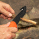 Smiths Edgesport Fixed Blade Gut Hook Knife, 4 in, Blaze Orange, 51236