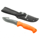 Smiths Edgesport Fixed Blade Gut Hook Knife, 4 in, Blaze Orange, 51236