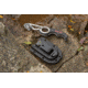 Smiths EdgeSport Folding Gut Hook/Seatbelt Cutter Knife, ABS Handle, Black, 51103