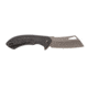 Smiths Rally Folding Knife, 3.26in, 420 Stainless Steel, Titanium, Cleaver Blade, G10 Handle, Black, 51138
