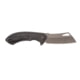 Smiths Rally Folding Knife, 3.26in, 420 Stainless Steel, Titanium, Cleaver Blade, G10 Handle, Black, SP-51138