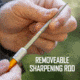 Smiths Diamond Retractable Sharpener, Blue/GraySP-51446