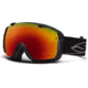 Smith Optics I/O Snow Goggles - Black Frame w/ Red Sol X and Blue Sensor Lens IO7DXBK12
