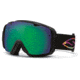 Smith Optics I/O Snow Goggles - Facemelter Frame w/ Green Sol X and Red Sensor Lens IO7NXFM13