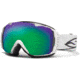 Smith Optics I/O Snow Goggles - White Frame w/ Green Sol X and Red Sensor Lens IO7NXWT12