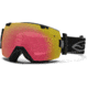 Smith Optics I/OX Snow Goggles - Black Frame w/ Red Sensor and Platinum Lens IL7RZBK13