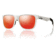 Smith Optics Lowdown Sunglasses - Matte White Frame w/ Red Sol-X Lens LDPCDMMW