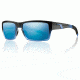 Smith Optics Outlier Sunglasses - Black N Blue Frame w/ Blue Sol-X Lens OUPCUGMBB