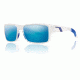Smith Optics Outlier Sunglasses - Matte Clear Frame w/ Polarized Blue Mirror Lens OUPPUGMCL