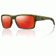 Smith Optics Outlier Sunglasses - Seaweed Frame w/ Red Sol-X Lens OUPCDMSW