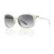Smith Optics Womens Lookout Sunglasses - Vintage White Frame w/ Gray Green Lens LTPCGNVW