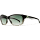 Smith Optics Womens Spree Sunglasses - Zebra Split Frame w/ Polarized Green Gradient Lens REPPGNGZS