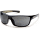 Suncloud Polarized Optics Conductor +2.50 Sunglasses - Black Backpaint Frame and Gray Polarized Polycarbonate Lens S-CDPPGYBK250