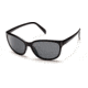 Suncloud Polarized Optics Flutter Sunglasses - Black Frame and Gray Polarized Polycarbonate Lens S-FEPPGYBK