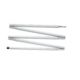 Snow Peak Light Tarp Pole 125cm, 2 Pack