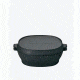 Snow Peak Micro Oval, Cast Iron Oven, Black, CS-503R