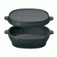 Snow Peak Micro Oval, Cast Iron Oven, Black, CS-503R