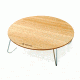 Snow Peak Single Action Round Low Table-Small