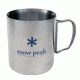 Snow Peak Stainless Steel Double Wall 450 Mug