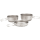 Snow Peak 3 Piece Titanium Cookset, One Size, STW-001T