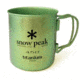 Snow Peak Titanium Single Wall Cup- 450 Clear