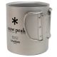 Open Box, Dealer Demo, Snow Peak Titanium Single Wall Cup, 600ml, MG-044R