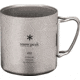 Snow Peak Titanium Vacuum-Insulated Mug, 450ml, Titanium, MG-163