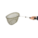 Snowbee 3-in-1 Hand Trout Net, with Rubber-Mesh, 17.5x20in, 15112