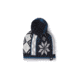 Smartwool Snowflake Beanie-Youth Unisex, Bright Cobalt H, Extra Large, SW018022A18-LXL