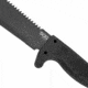 SOG Specialty Knives &amp; Tools SOGFari Machete Fixed Blade Knife, 10in, 3Cr13 Blade, Tanto, Black, Kraton Handle, Black, SOG-MC04-N