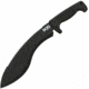 SOG Specialty Knives &amp; Tools SOGFari Machete Fixed Blade Knife, 12in, 3Cr13 Blade, Drop Point/Saw, Black, Kraton Handle, Black/Black, SOG-MC11-N